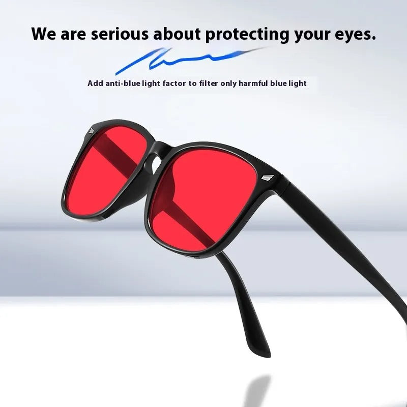 Anti-blue Light UV Protection Red Light Glasses #002